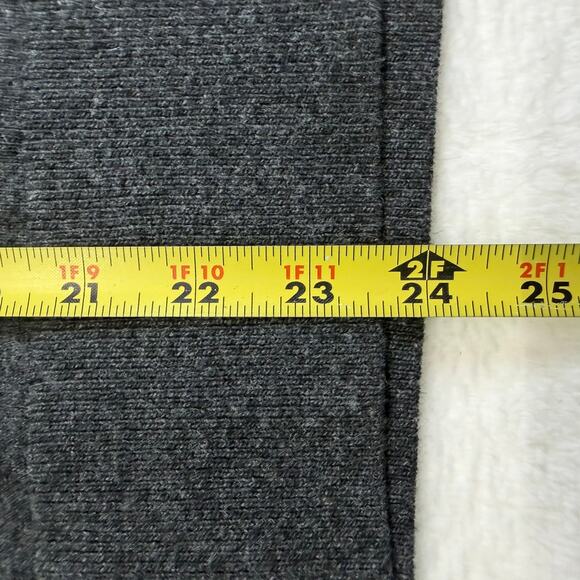 Banana Republic Grey Merino Wool Long Sleeve Crewneck "Be Bold" Sweater Size S - Picture 8 of 9